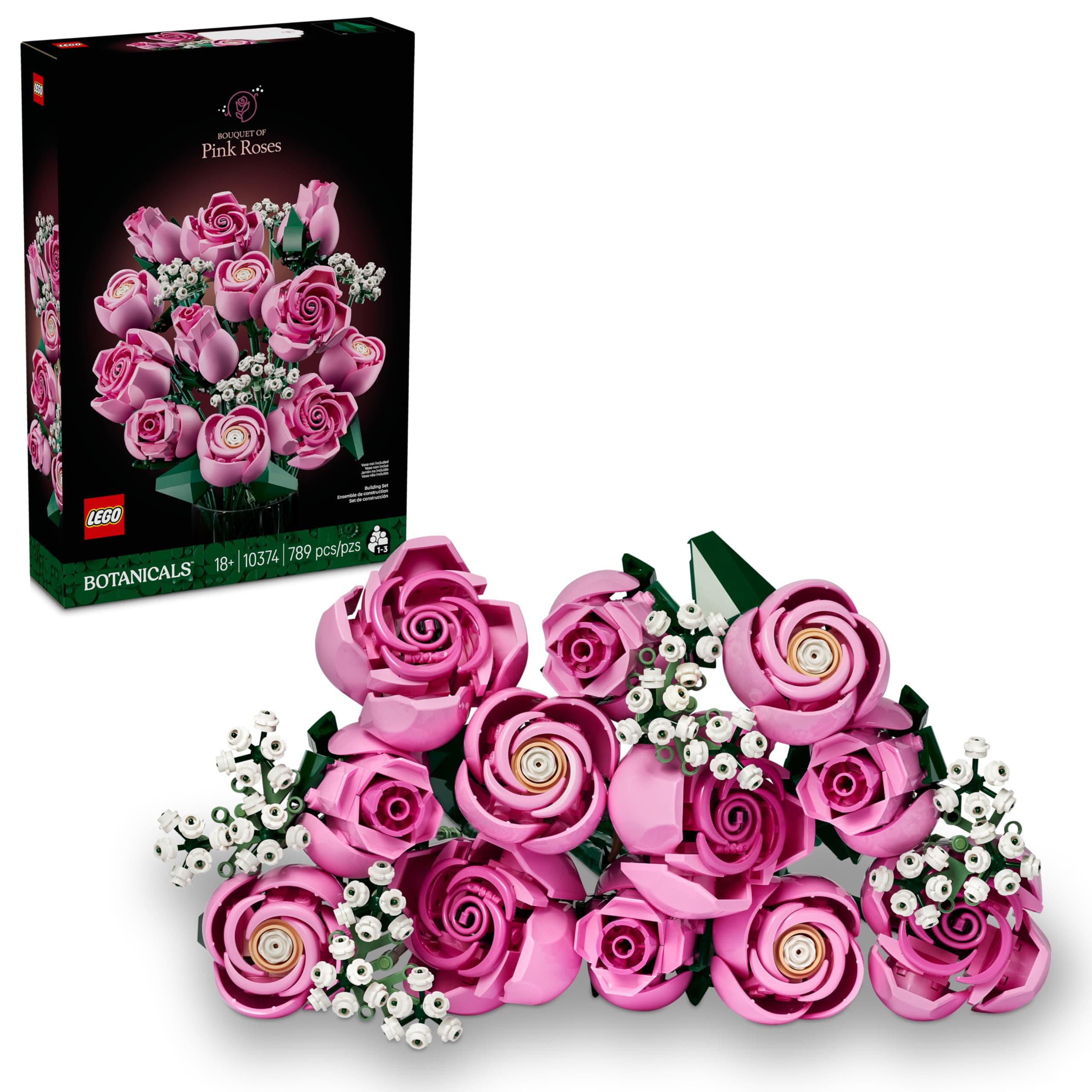LEGO Botanicals Ramo de Rosas Rosadas