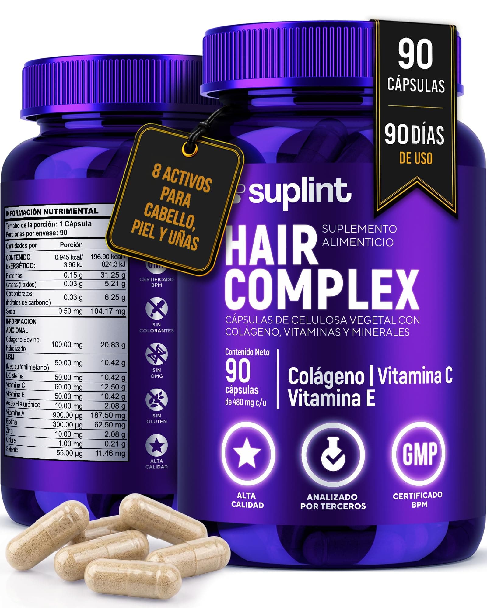 Vitaminas para el Cabello Mujer