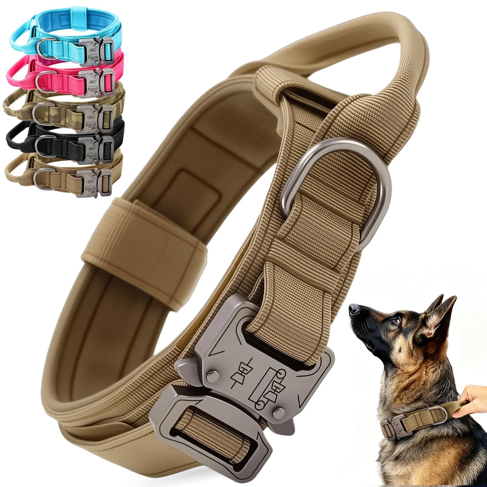 DAQI Collar de Perro Táctico