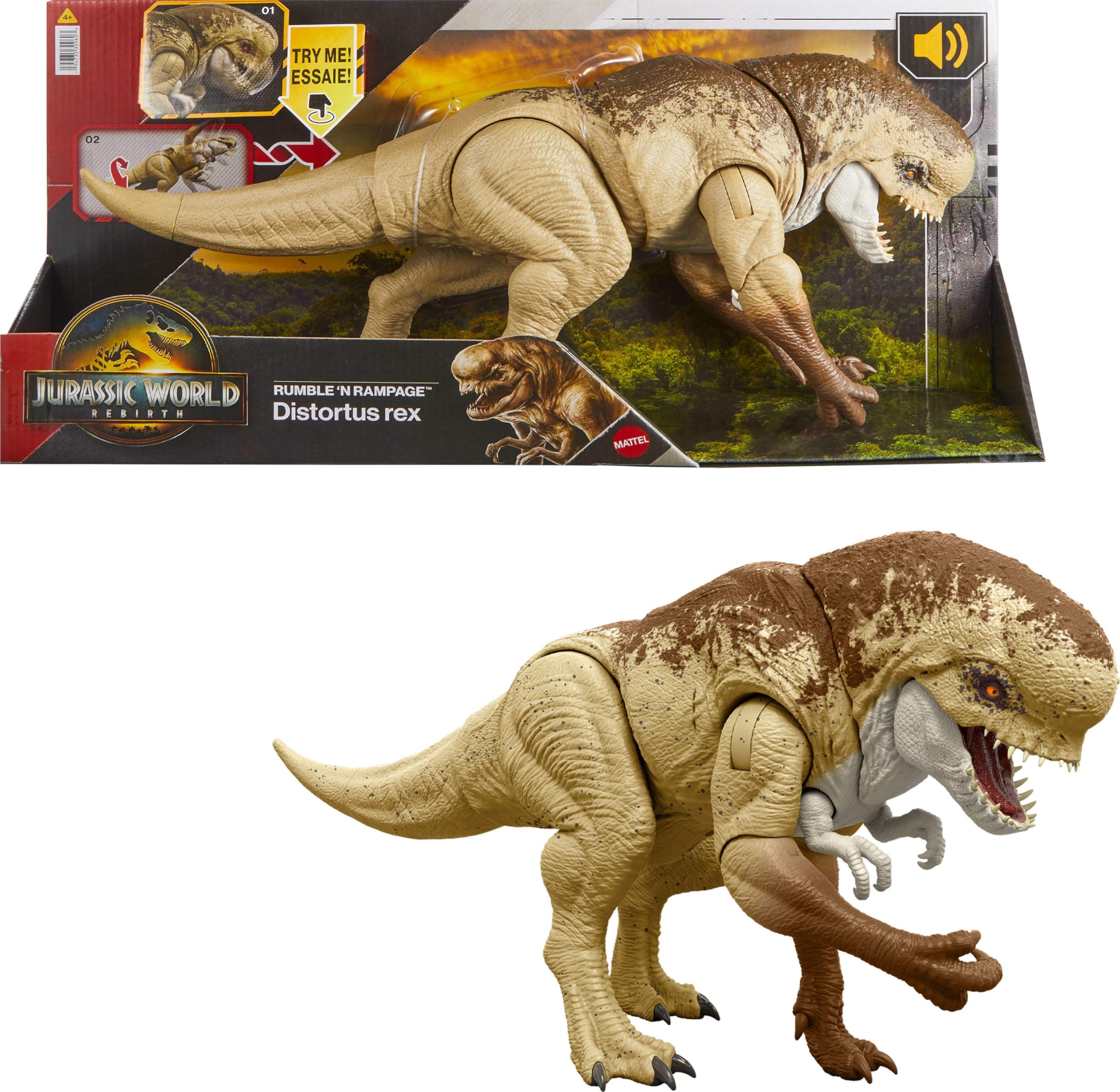 Mattel Jurassic World Saga - Dinosaurio “Feature Villain 1”