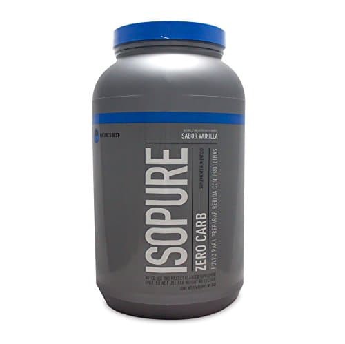 Natures Best Zero Carb Isopure Vainilla 3 lb