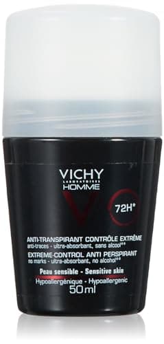 Vichy Homme Desodorante Antitranspirante Intensivo Roll-On para Hombre