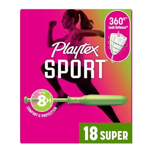 Playtex Tampones para Deporte Flujo Super 18 Unidades