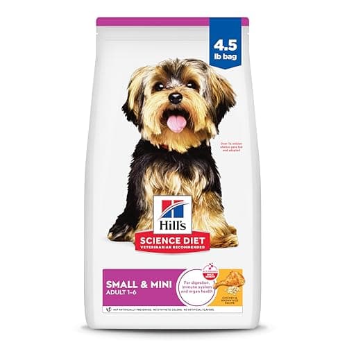 Hill's Science Diet Adult Small & Mini, Croquetas para Perro Adulto de Razas Pequeñas Sabor Pollo