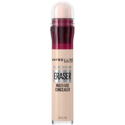Maybelline Instant Age Rewind Corrector Facial 3 en 1, Borra Ojeras y Líneas Finas, Cubre Imperfecciones, Corrige, Contornea e Ilumina, Cobertura Media Hasta 12H Tono 110 Fair, 6 ml