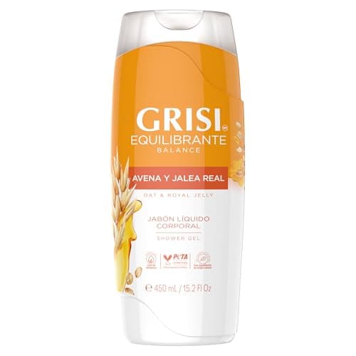 GRISI Shower Gel | Jabón líquido para cuerpo | jabón corporal de Avena y jalea real| shampoo