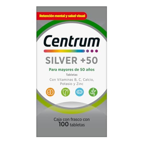 Centrum Multivitamínico Silver +50