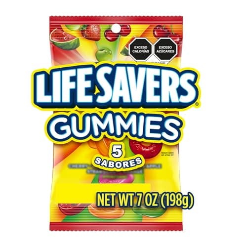 Life Savers Gomitas 5 sabores, 198g