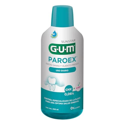 GUM - Enjuague Bucal Paroex Uso Diario