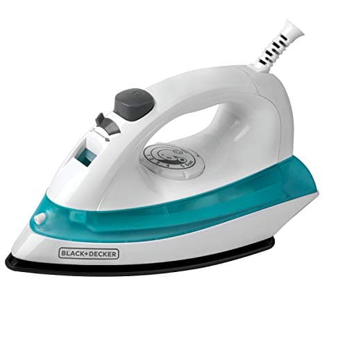 Black+Decker Plancha de Vapor Suela Antiadherente y Rocío Fino de 1100 Watts, IRBD100