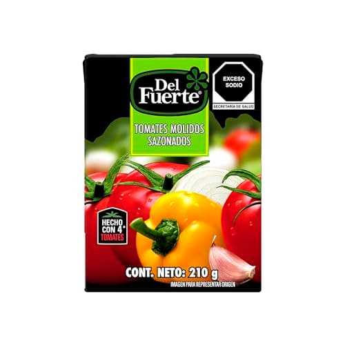 Del Fuerte, Tomate Sazonador Del Fuerte, 210 gramos