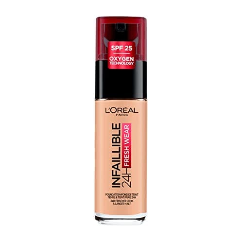 L'Oreal Paris Infallible 32H Freshwear Base de Maquillaje, Tono 125