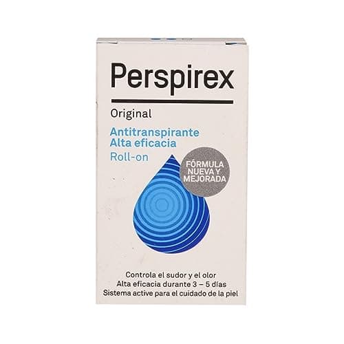 Perspirex Roll-On Original Antitranspirante para el Control de la Sudoración, caja con roll on de 20ml. Megalabs