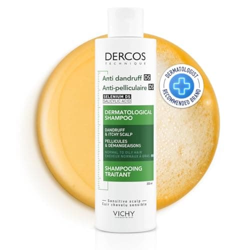 Vichy "vichy dercos caspa grasa 200ml shampoo para combatir la caspa en cabello normal o graso"