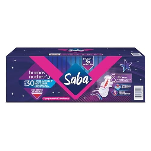Saba Ultra Invisible Buenas Noches