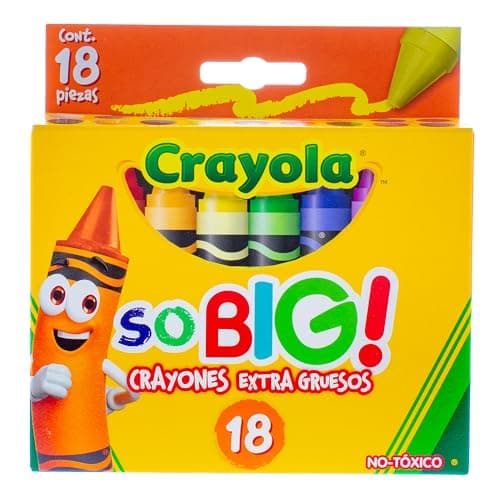 Crayola 18 Crayones Extra Jumbo