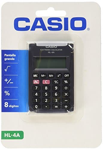 Casio HL-4A-S-MH Calculadora