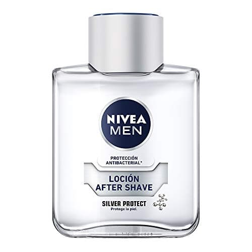NIVEA MEN Loción Aftershave Silver Protect (100ml) Antibacterial