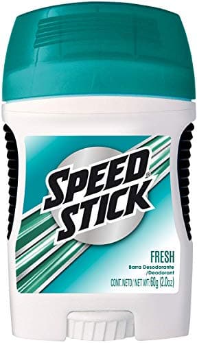 Men Speed Stick Desodorante Fresh Clásico en Barra 60 g. Fórmula Sin Alcohol que Brinda 24 Horas de