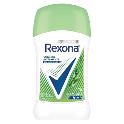 Rexona Antitranspirante Bamboo En Barra Para Dama 45 G, Pack of 1