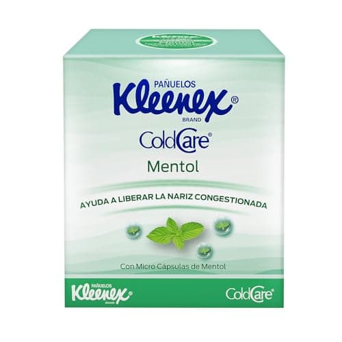 Kleenex Cold Care Pañielos Faciales Mentol