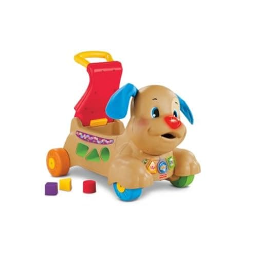 Fisher-Price Ríe y Aprende Andadera Perrito Camina Conmigo 9+ Meses