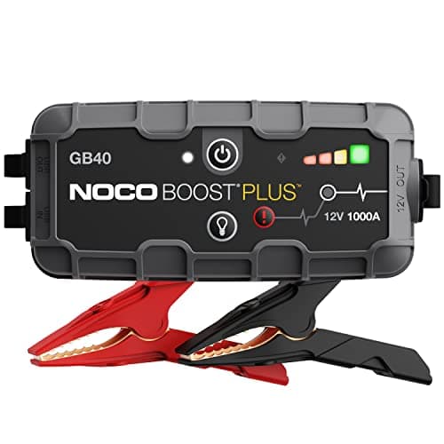 NOCO Boost GB40: Arrancador de batería de Auto 1000A – Booster de Litio portátil 12V, Power Bank y