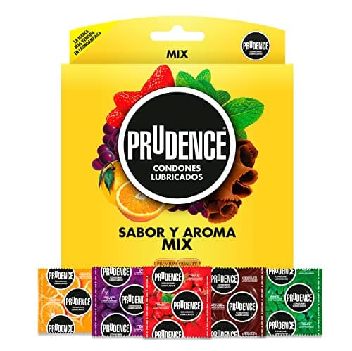 Prudence Condones Mix Sabor y Aroma 20 Und