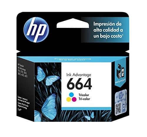 HP Cartucho de Tinta 664 Tricolor Original