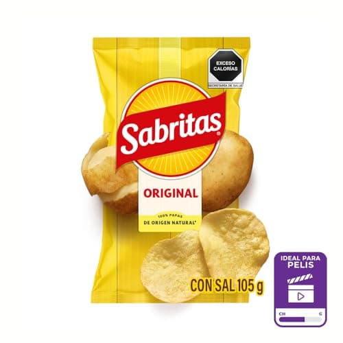 Sabritas Papas Fritas Sabor a Sal 105 g