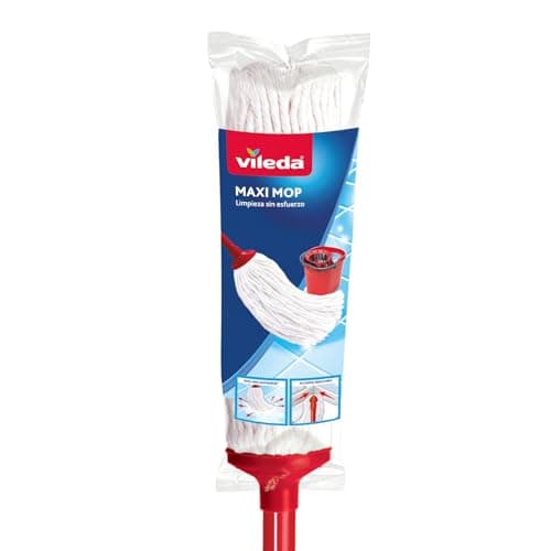 Vileda Repuesto Trapeador de Algodón, Maxi Mop