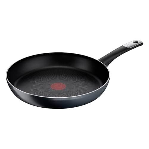 T-fal Sartén de 30 cm Hard Titanium Plus Negro
