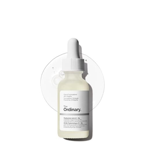 The Ordinary Hyaluronic Acid 2% + B5, Suero Hidrante con Ácido Hialurónico y Ceramidas — Suero de hidratación multiprofunda para piel más suave y con volumen, 30ml