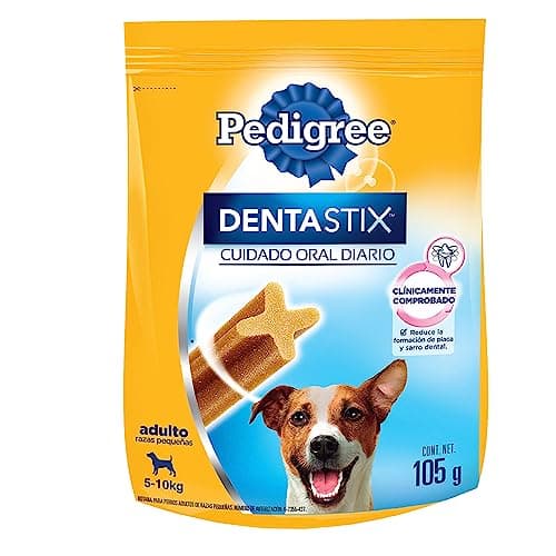 Pedigree - DENTASTIX, Snack para Perros Adultos, 7 Piezas, Cuidado Oral, Limpieza Dental, Combate