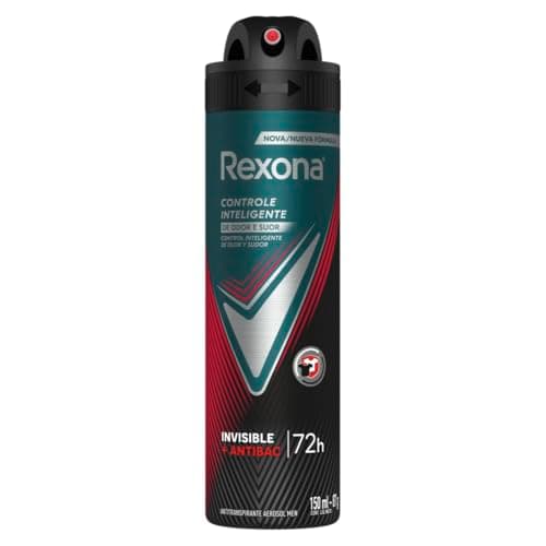 Rexona Desodorante Mens, Antitranspirante Gris/negro, 150 Ml Paquete De 1
