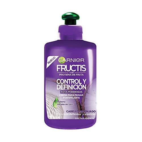 Garnier Fructis Crema para Peinar Rizos Poderosos, 300 ml