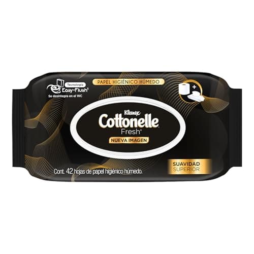 Kleenex Cottonelle Fresh Papel Higiénico Húmedo, 42 Hojas