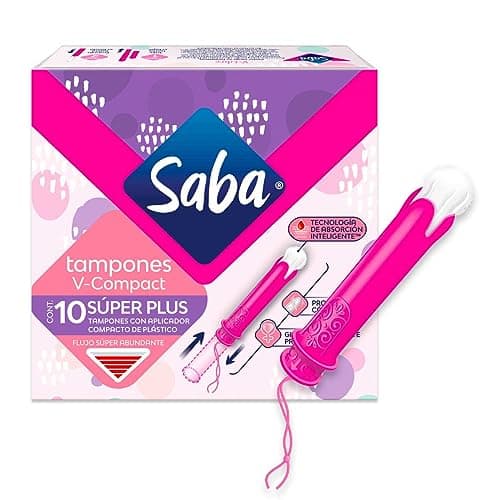 Saba Tampón Con Aplicador Compacto