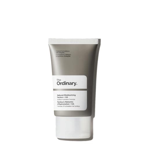 The Ordinary Natural Moisturizing Factors + HA, Crema Hidratante con Factores Hidratantes y Ácido Hialurónico — Hidratante ligero que apoya la barrera de humedad de la piel, 30ml