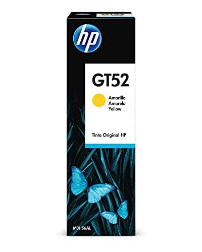 HP Botella de Tinta GT52 Amarillo Original