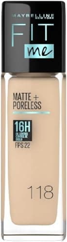 Maybelline Base de Maquillaje Líquida Fit Me Matte & Poreless