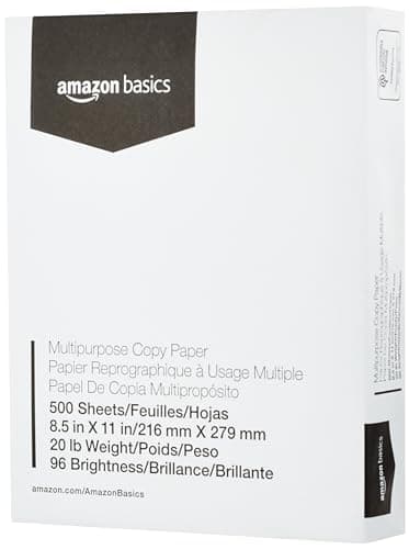 Amazon Basics - Papel de impresora multiusos