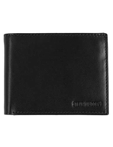 Steve Madden - portafolios delgada de piel para hombre