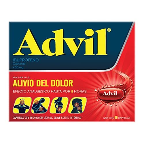 Advil Analgésico 400 mg 10 caps
