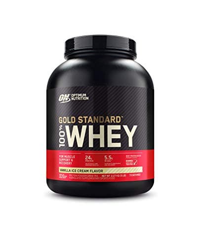 Optimum Nutrition Gold Standard 100% Whey Proteína en Polvo | Vainilla | 5 lb