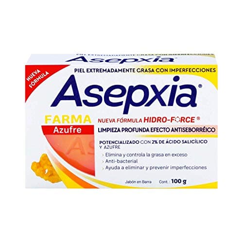 ASEPXIA Farma Azufre Jabón en Barra