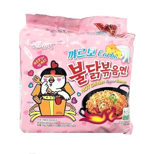 Samyang Buldak Ramen Picante Carbonara 5 Pack