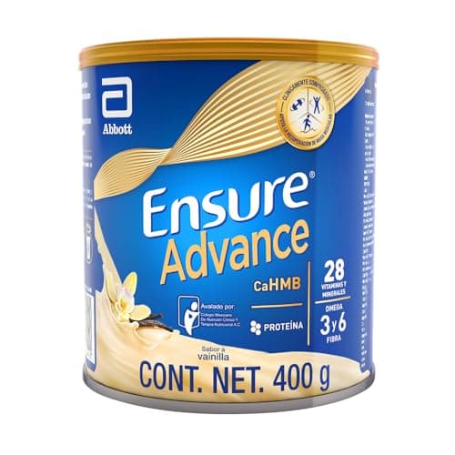 Ensure Advance Vainilla en Polvo 400g, Alimentación Especializada