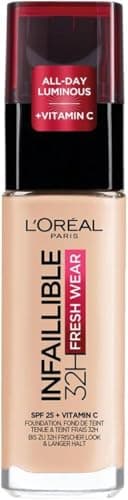 L'Oréal Paris Infallible 32H Freshwear Base de Maquillaje Líquida