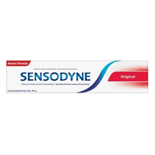 Sensodyne Pasta Dental con Flour para Dientes Sensibles Original